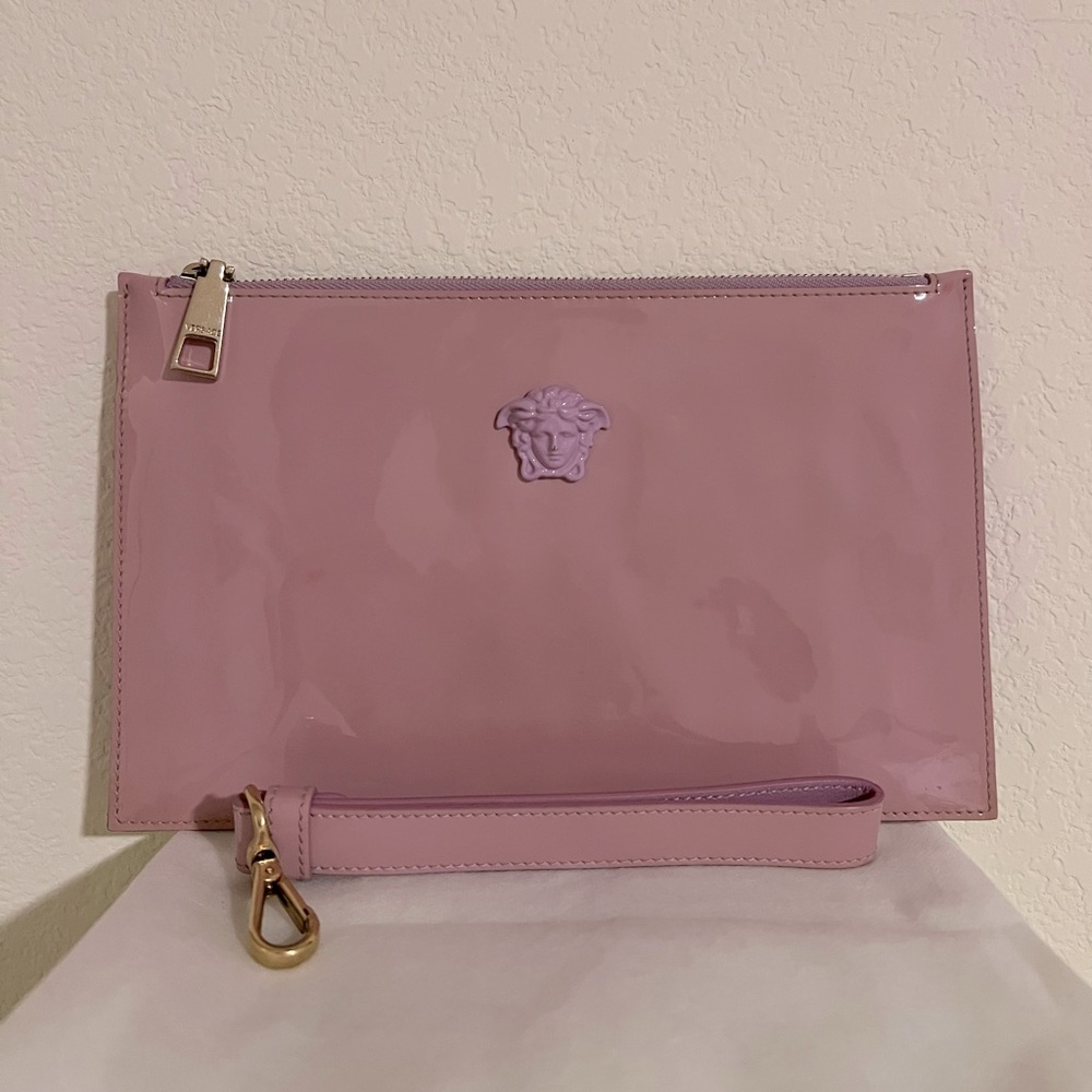 AUTHENTIC Versace Pink Clutch Bag